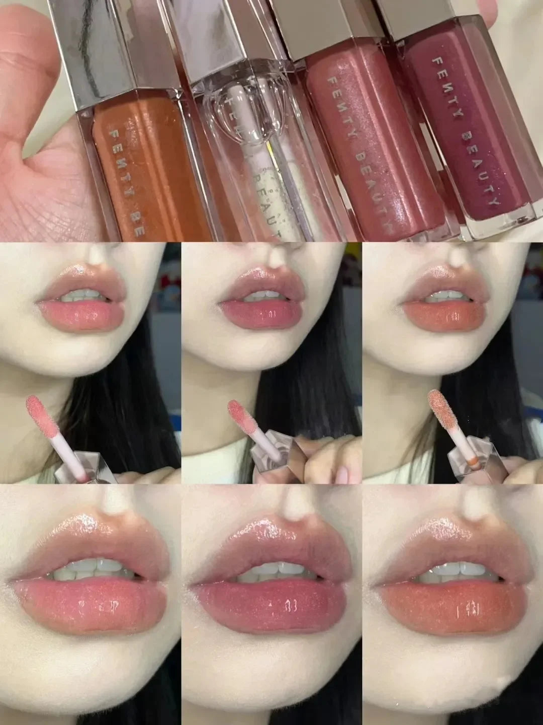 3 Color Mirror Pearl Lip Gloss Waterproof Long Lasting Moisturizing Lipstick Shine Glitter Lip Gloss Women Korea Makeup Cosmetic
