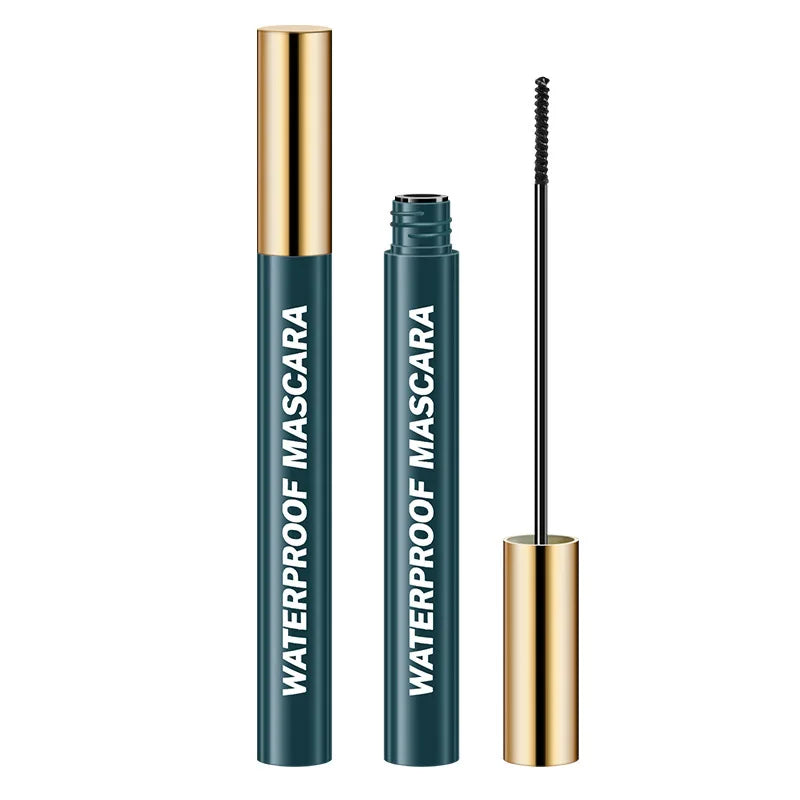 Waterproof Mascara Eyelash Makeup 2 Colors Ultra-fine Curling Lengthening Not Smudge Black Brown Eyelashes Extension Cosmetics