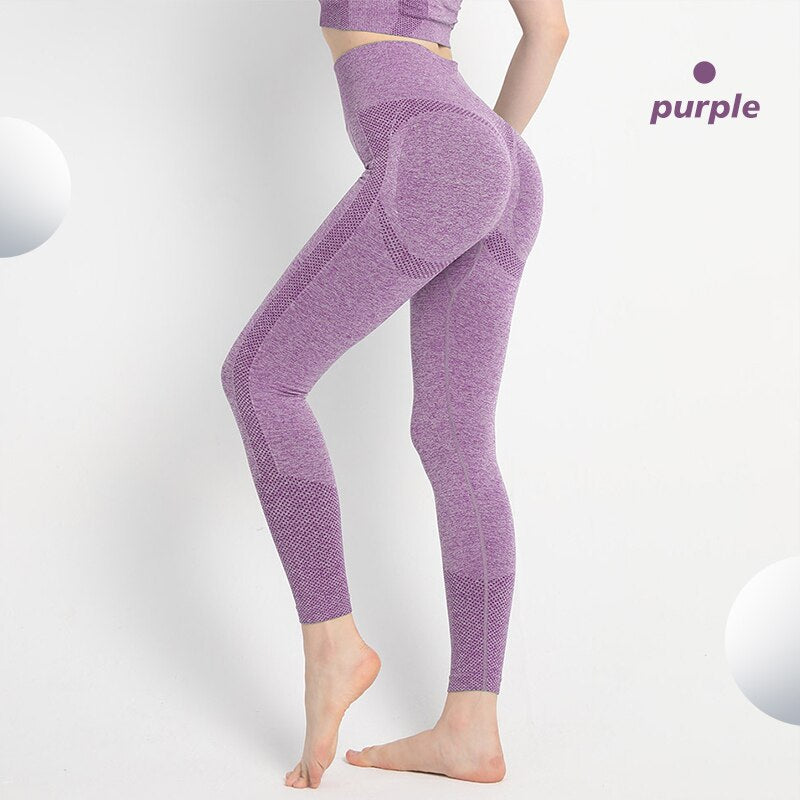 1 and 2PC Fitness Yoga Pants Butt Lifting Leggings Push-Up Leggins Sport Gym